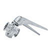 1 1/4inch 32mm Sanitary Hygienic Stainless Steel Food Grade SS316L SMS Manual Tri Clamp Butterfly Valve with Stainless Steel Multi-Position
