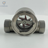 DN15 SANITARY STAINLESS STEEL ECCENTRIC IMPELLER SIGHT GLASS