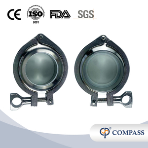 DN15 SS304 SANITARY STAINLESS STEEL CLAMP SIGHT GLASS