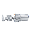 2Inch 50.8MM Sanitary Hygienic Stainless Steel Food Grade SS304 Pneumatic Clamp Butterfly Valve with Proximity Switch 