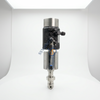 4Bar DN10 SS316L Single Acting Sanitary TC25.2MM Small Flow Regulator Valves