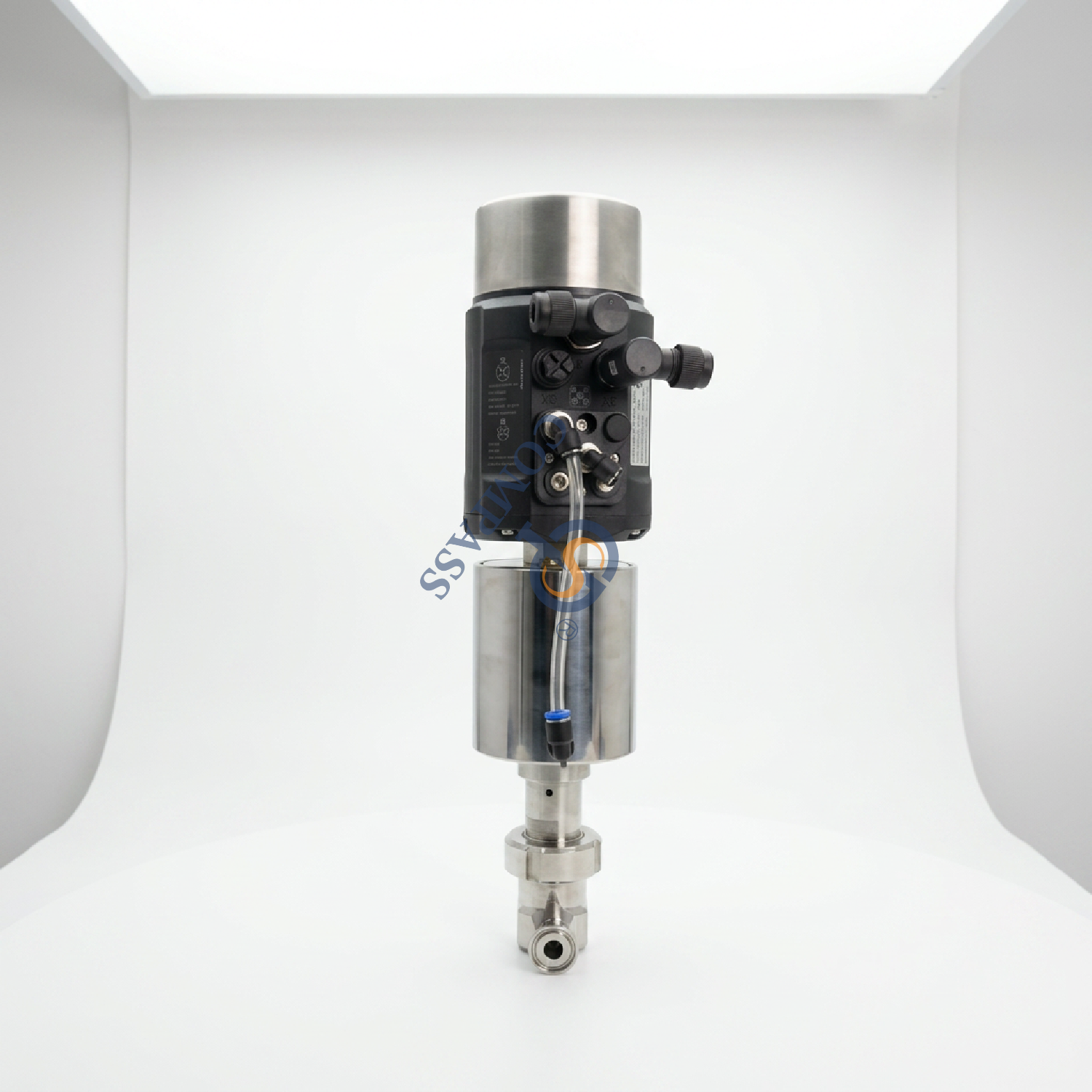4Bar DN10 SS316L Single Acting Sanitary TC25.2MM Small Flow Regulator Valves