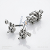 SS316L DN10 TC34MM Elbow Model Y Tee with Ferrule Check Valve and Hose Adapter