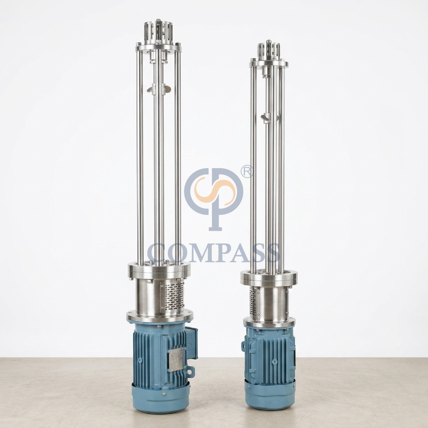 SS316L 2.2KW Intermittent High Shear Dispersing Emulsifier for Mixing Pigments