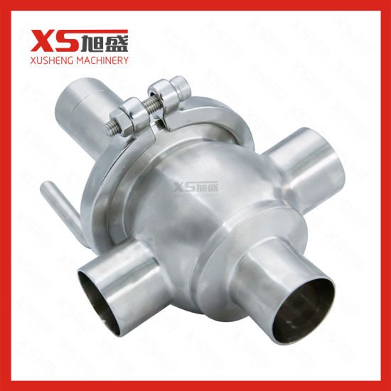 Stainless Steel 304 316L Manual Divert Seat Valve