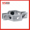 Stainless Steel SS304 Hexagon Pipe Holder with Grommets