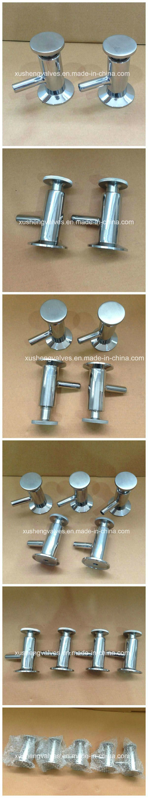 Sanitary Stainless Steel Ss304 Triclamp Sample Valve