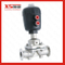 Stainless Steel SUS316L Food Grade 2-Way Pneumatic Diaphragm Valves