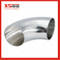 SS304 Stainless Steel Sanitary 90 Degree Bends