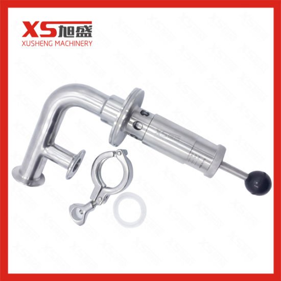 Sanitary Stainless Steel SS304/SS316L Exhause Air Release Valve with Glass