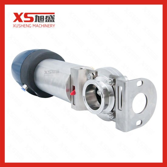 Stainless Steel Pneumatic Mix-Proof Butterfly Valve with Positioner