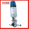 Stainless Steel Sanitary Pneumatic Double Seat Mixproof Valve