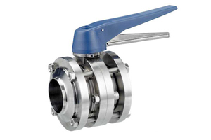 What are the types of sanitary butterfly valves？