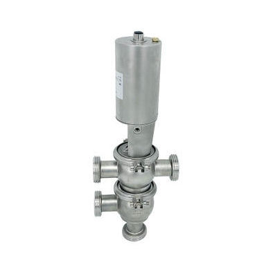 Working principle of sanitary diverter valves