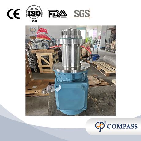 TRH-1-160-11KW SANITARY KETTLE TYPE HOMOGENEOUS EMULSIFYING MACHINE