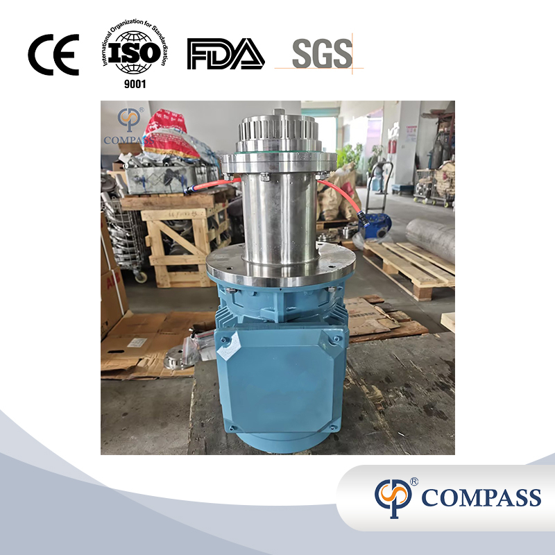 TRH-1-160-11KW SANITARY KETTLE TYPE HOMOGENEOUS EMULSIFYING MACHINE