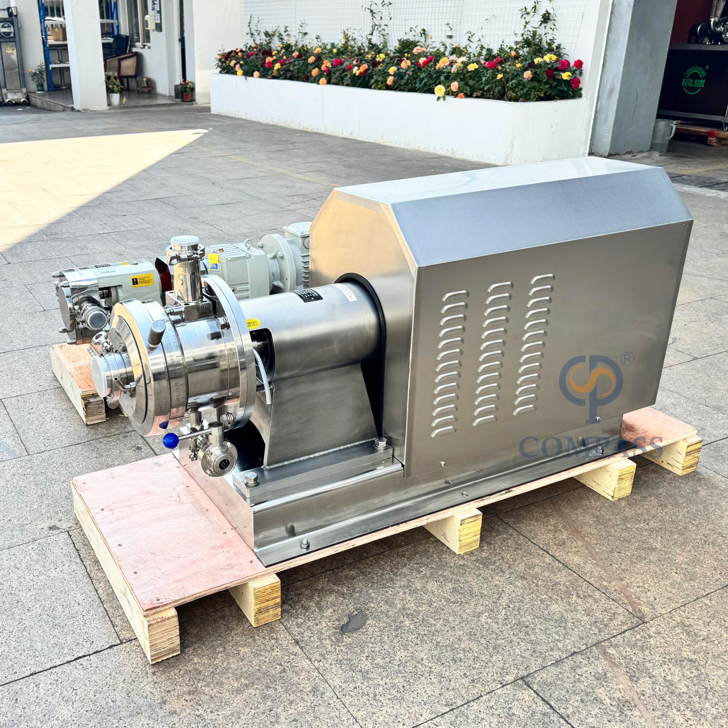 SS304 11KW JM-W Model Pipeline Colloid Mill with Double Machine Seal