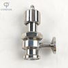 DN8 Food Grade Sanitary Stainless Steel SS316L ASEPTIC CLAMP SAMPLING VALVES