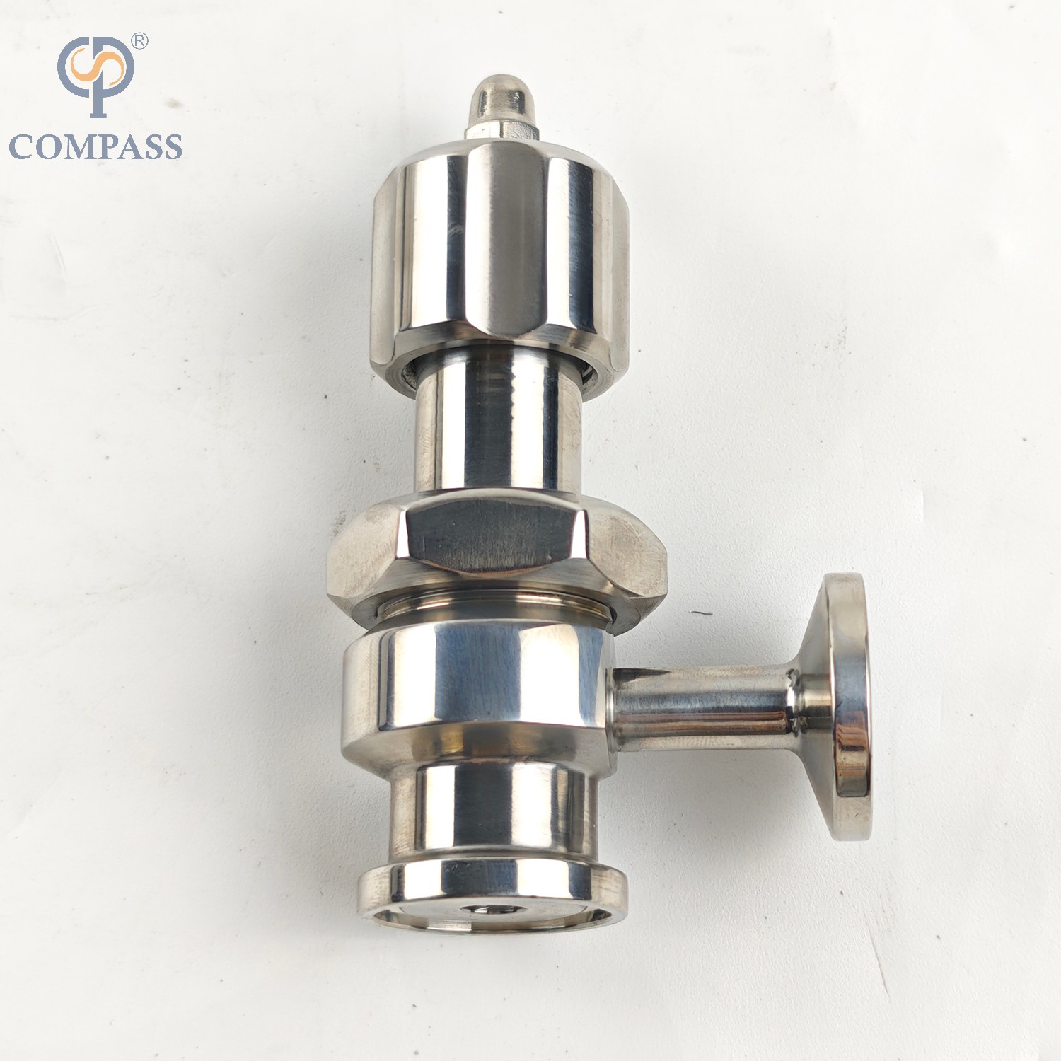DN8 Food Grade Sanitary Stainless Steel SS316L ASEPTIC CLAMP SAMPLING VALVES