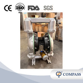 SS304 PNEUMATIC DOUBLE DIAPHRAGM PUMP