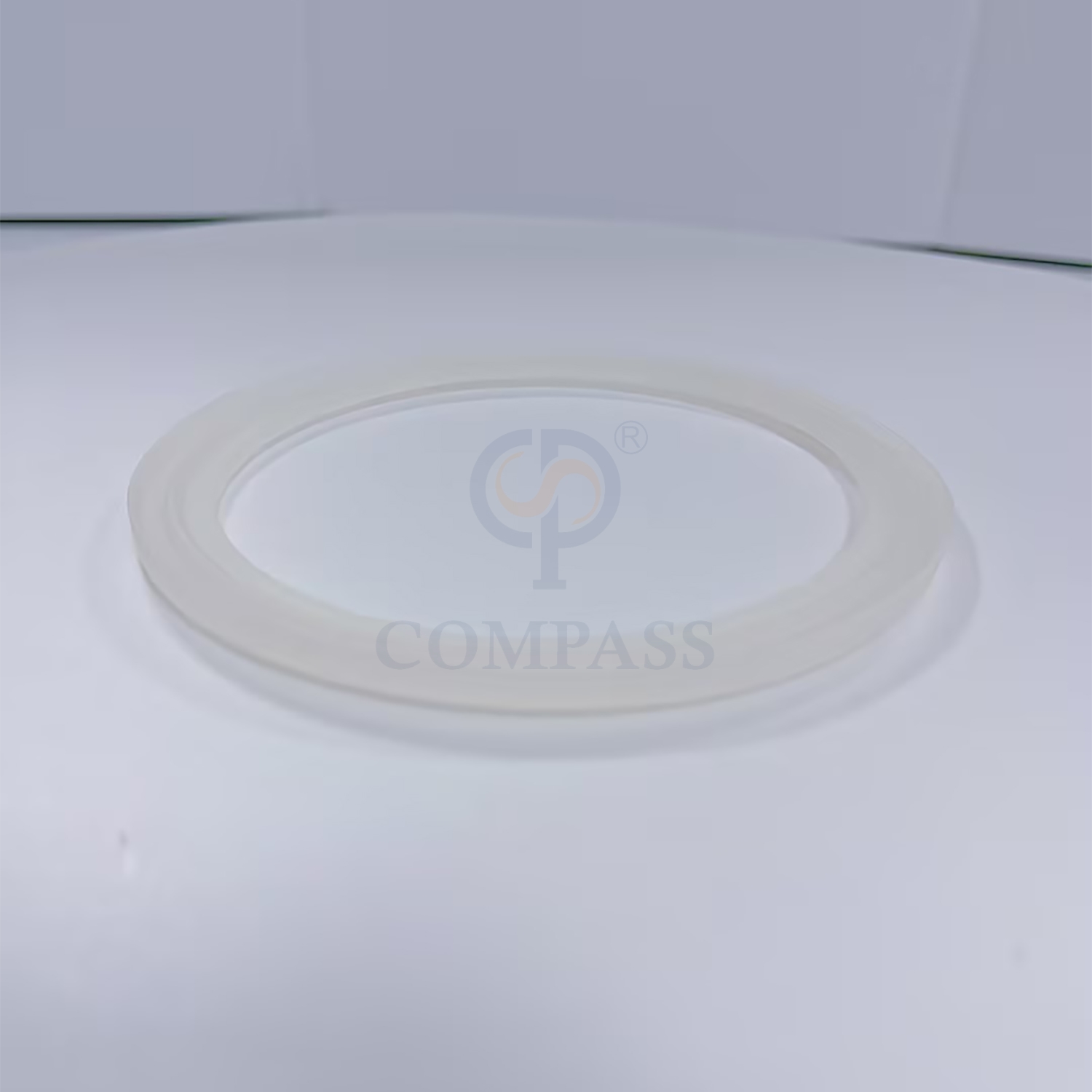 Hot Sale Universal 2Inch TC 64MM Sanitary Hygiene Food Grade SMS Aseptic Tri Clamp Transparent Silicone Gasket with Flange Lid