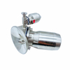 1/2Inch 12.7MM High Quality Sanitary Hygienic Stainless Steel SS316L SMS Weld Tank Bottom Diaphragm Vavle