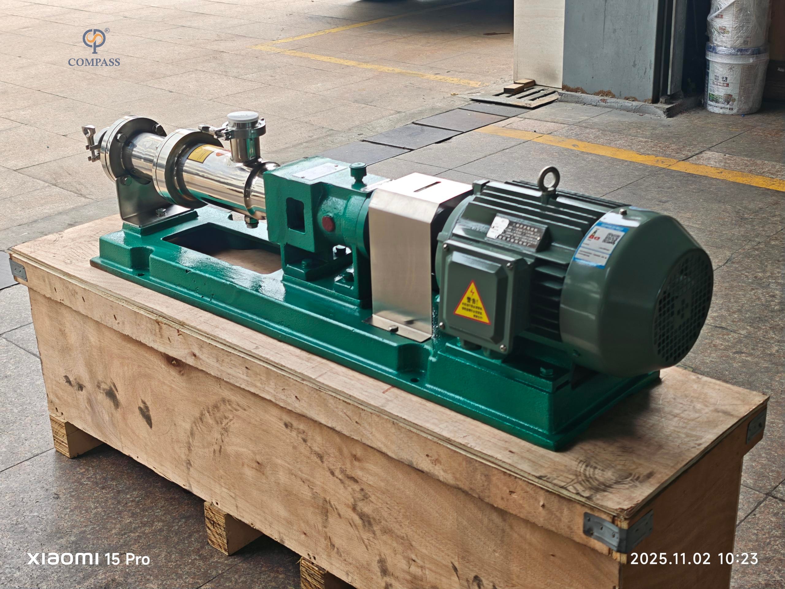 GD35-1 SS304 STAINLESS STEEL SINGLE SCREW PUMP