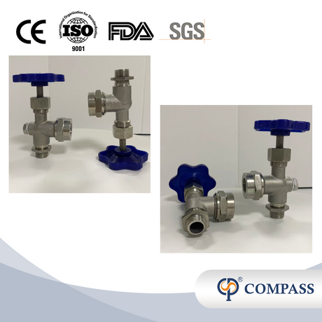 12.7MM SS316L Industrial Grade BSPP Male Threaded Upper and Bottom Level Gauge
