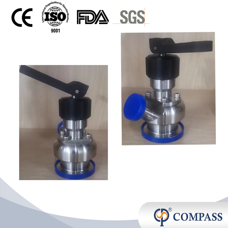 SGM Model Tri Clamp Manually Sterile Sampling Valves for ‌Electric Power Industry
