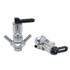 DN15 Stainless Steel Sterilize SS316L Price Sampling Valves with PTFE Gasket