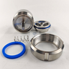 High Quality Flange Stainless Steel SS316L Food Grade Sterile Sanitary Grade DIN Union Check Valve