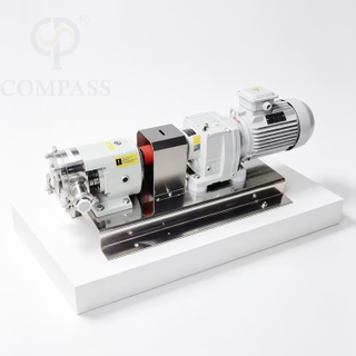 ZB3A-12-2.2kw SS316L 400V 50HZ Sanitary Stainless Steel OEM Electric Gear Constant Speed Ratio Lobe Pump for Cream and Chocolate