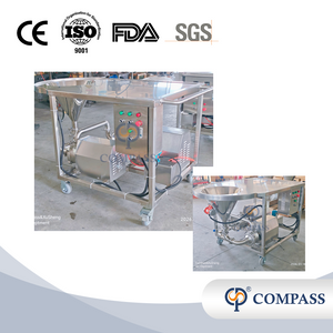 TRL-B Hot Sale Sanitary 4KW SS304 High Efficient High Shear Mixing System Powder Liquid Emulsifier Homogenizer Mixer for Cream