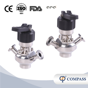SGM Model DN6 Welding Hand Operated Sterile Sampling Valves for Food And Beverage 