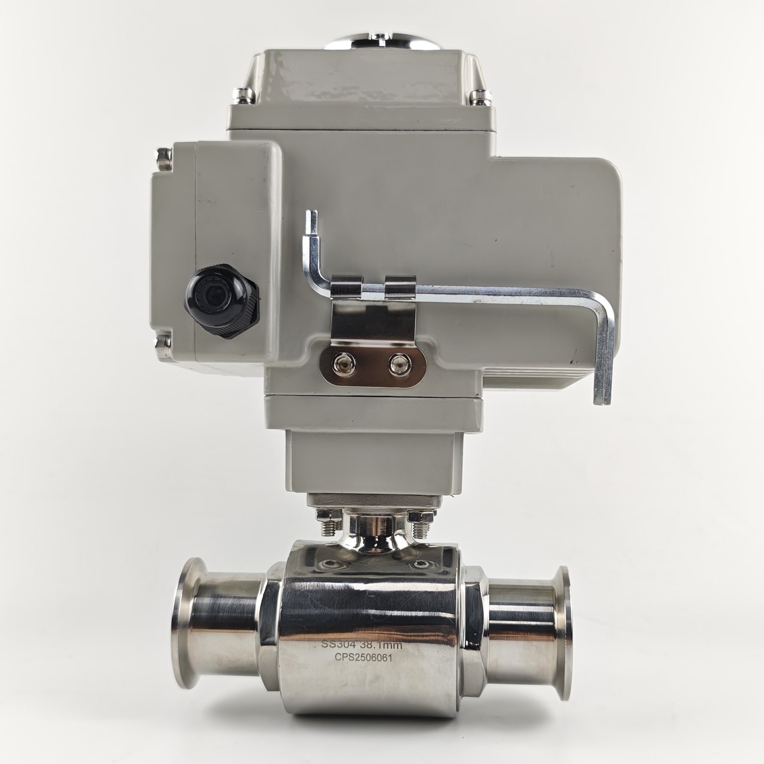 Manufacturer′ S Price 38.1mm Stainless Steel SMS Electric Type T Clamp Ball Valve