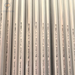 Industrial Industry Grade Stainless Steel SS304 SCH30 30" OD 762MM T 15.88MM L 1650MM Round Seam Weld Pipe with Rolling and Polish