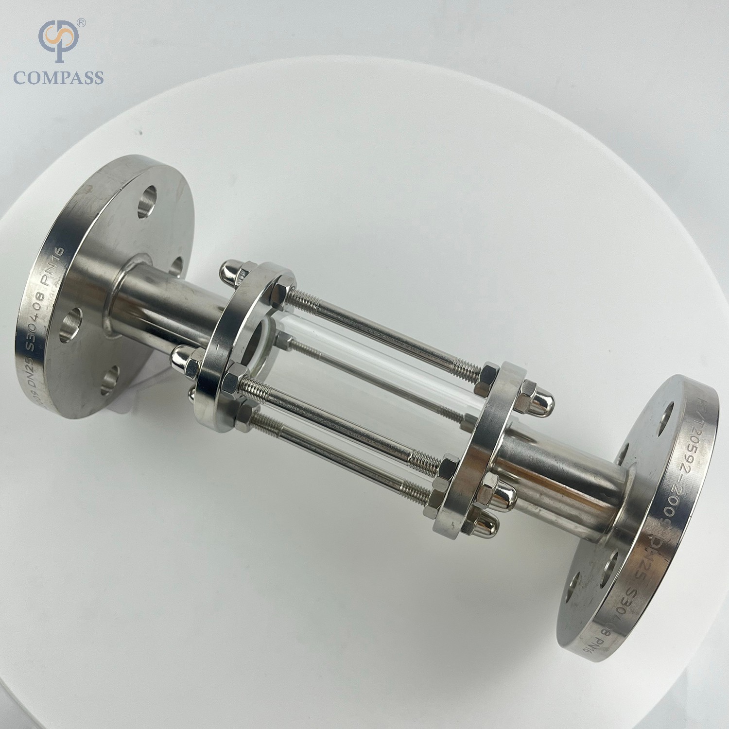 SANITARY STAINLESS STEEL GLASS TUBE SIGHT GLASS
