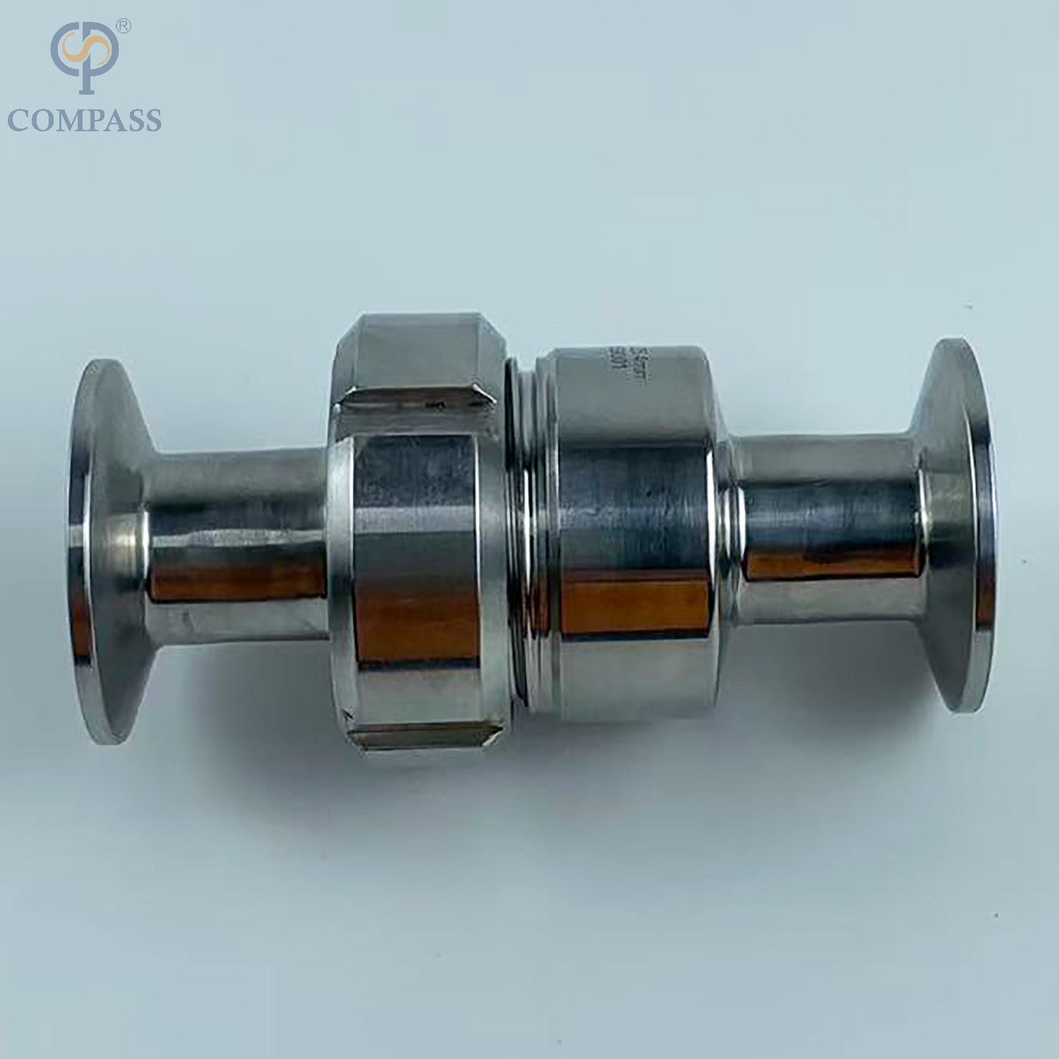 25.4MM STAINLESS STEEL SS316L FOOD GRADE STERILE SANITARY GRADE SMS FERRULE SINGLE-UNION END CHECK VALVES