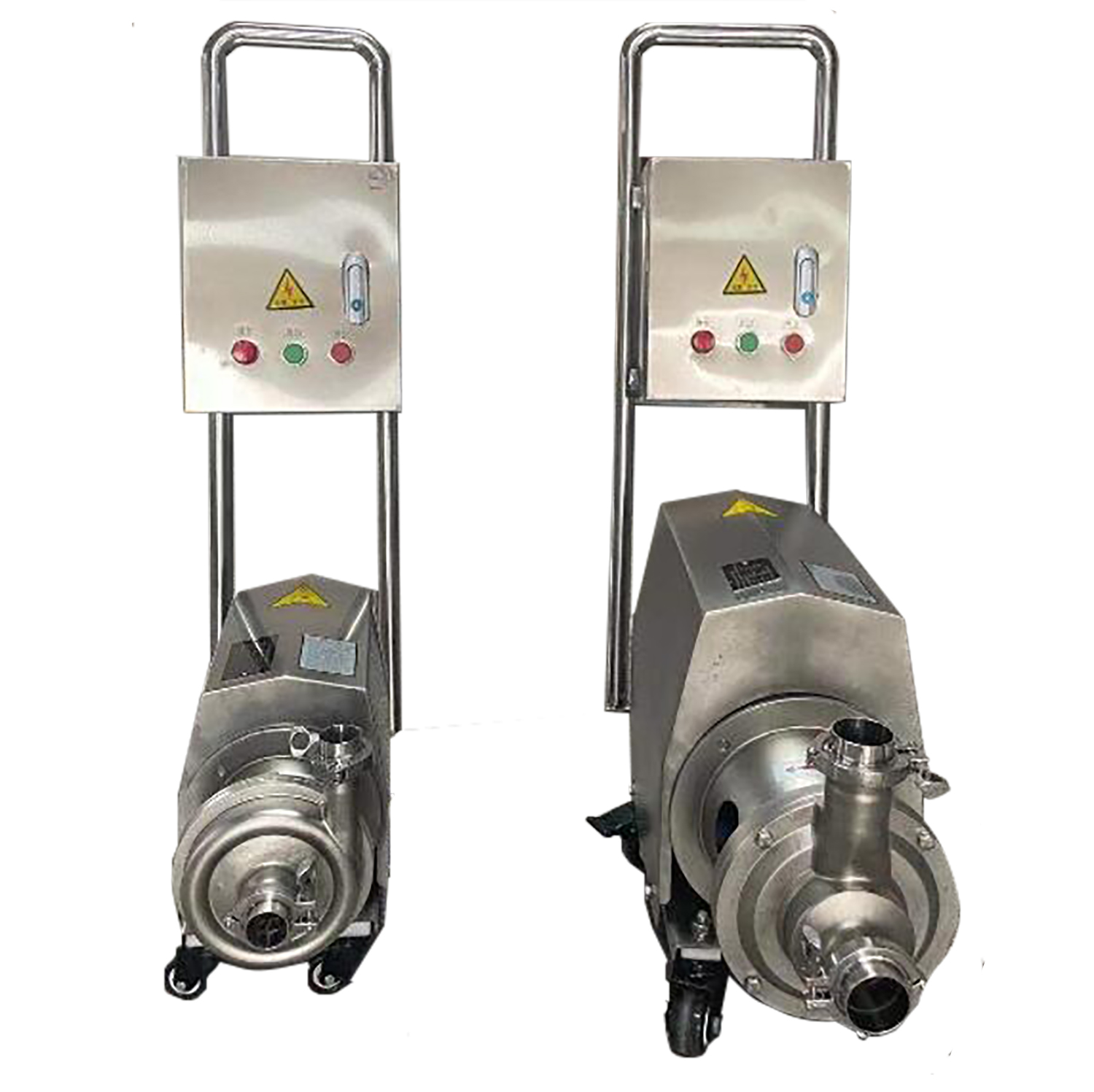 KSCP-15-24-3 Sanitary Hygienic Stainless Steel Square Centrifugal Pump With Inverter and Control Box