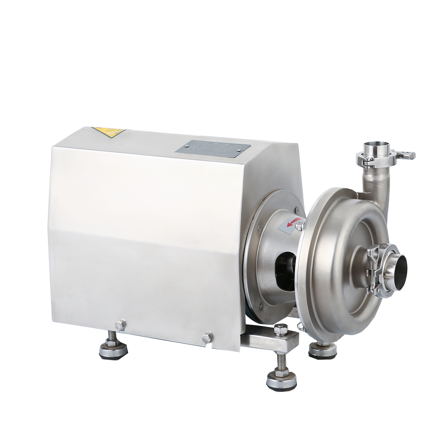 KSCP-3-30-2.2 Sanitary Hygienic Stainless Steel Square Centrifugal Pump With Single Mechanical Seal