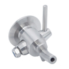 1/2" 12.7mm Manually TC Beer SS304 SS316L Sampling Valves for Beverage Industry