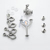 SS316L DN10 TC34MM Elbow Model Y Tee with Ferrule Check Valve and Hose Adapter