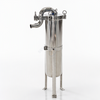 200um 4000L TC50.5MM SS304 Mirror Polished Top Entry Bag Filters for Hop Residues
