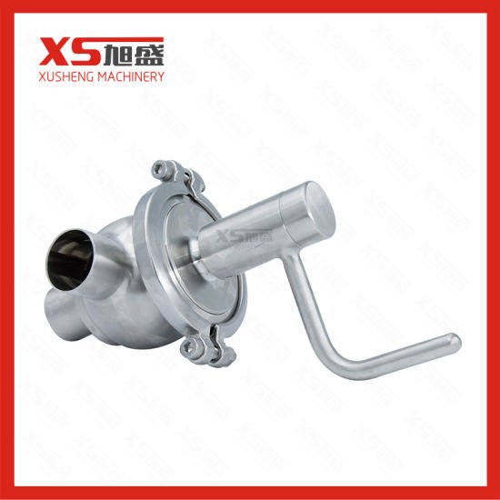 Stainless Steel Sanitary Manual Single Seat Shut off Valve