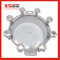 D450mm Stainless Steel Handle Pressure Circle Manhole Covers