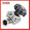 High Purity Manual Three Ways Diaphragm Valves with PTFE + EPDM