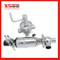 Sanitary Stainless Steel SS304 SS316L L Pneumatic Divert Flow Valve