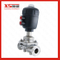 Stainless Steel 316L Tri Clamp Plastic Pneumatic Head Diaphragm Valve