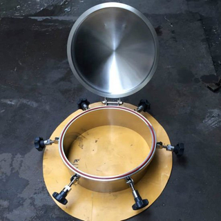 600mm Stainless Steel Sanitary Circular Pressure Manhole Cover