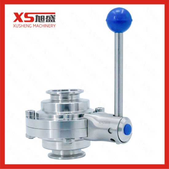 Stainless Steel SS316L Food Grade Encapsulated Ball Valve with Tc Tri Clamping Ends